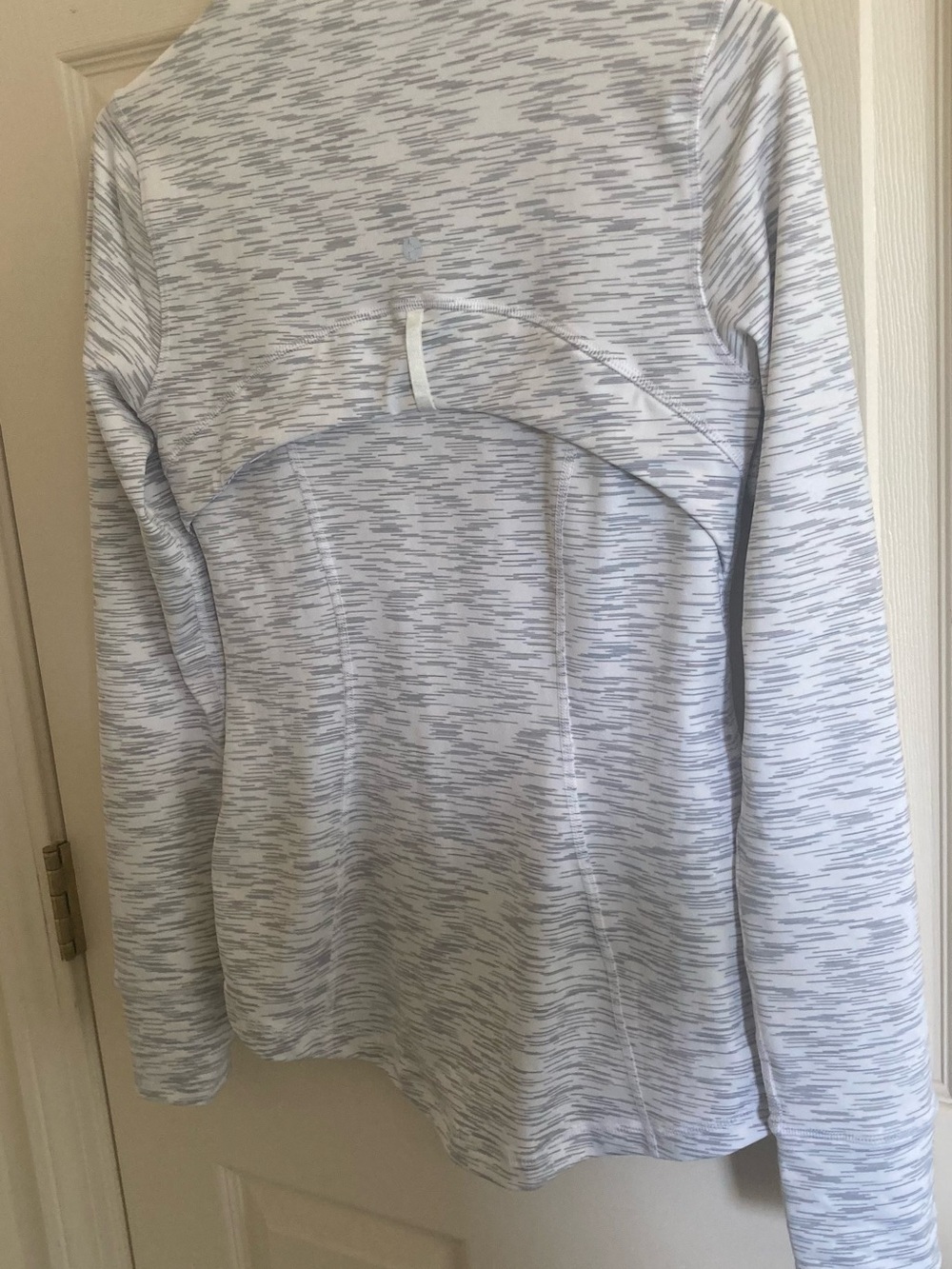 Light Gray Heather Zip-Up Jacket - Picture 2 of 2